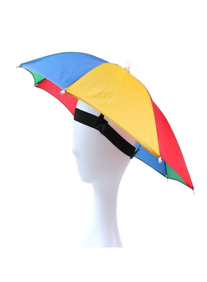 Missby Hat Umbrella for kids Girls Hands Free Hat Umbrella for Women, Men School Going Boys Hat Cap Umbrella Protect from Sun & Rain (1 pcs) - Image 2